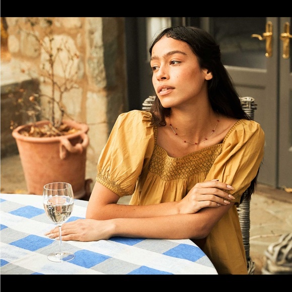 DOEN Gail Top - Wheat - Picture 9 of 11